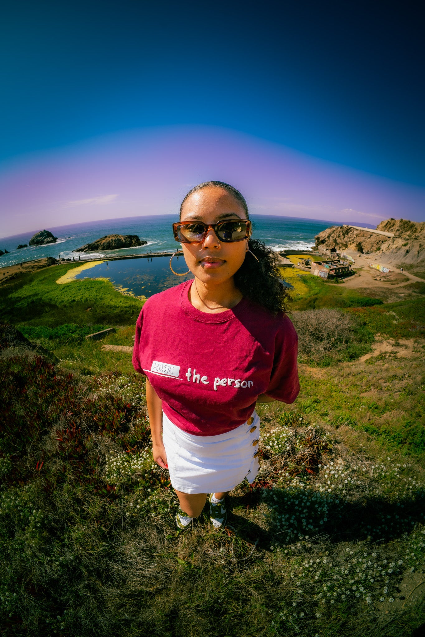 The Person T-Shirt - Burgundy