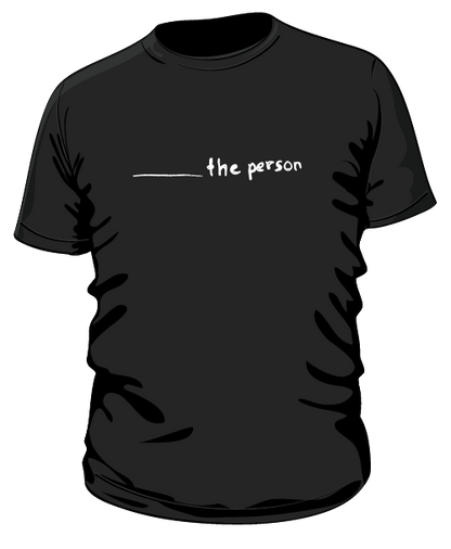 The Person T-Shirt - Black