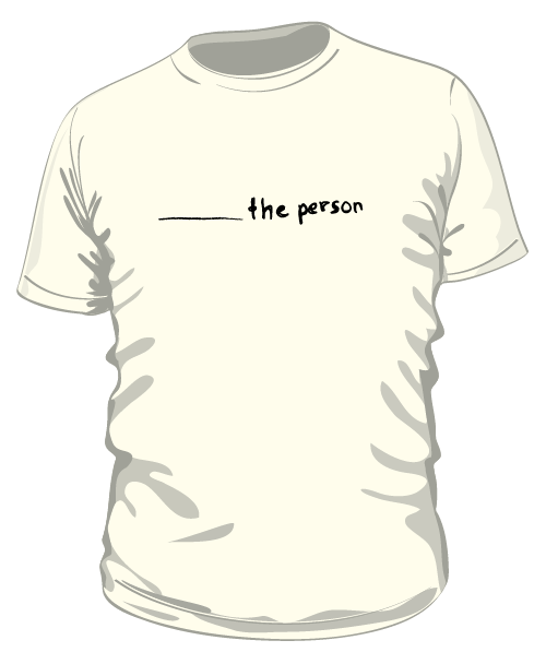 The Person T-Shirt - Cream