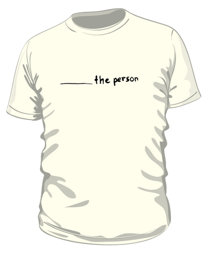 The Person T-Shirt - Cream