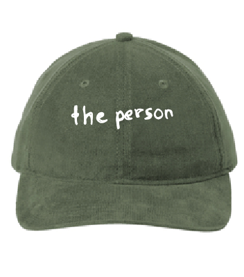 The Person - Hat - Green Corduroy