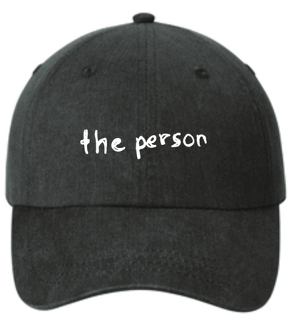 The Person - Hat - Vintage Black