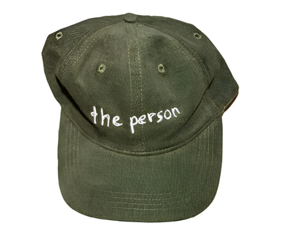 The Person - Hat - Green Corduroy